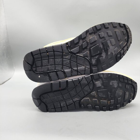 Nike Air Max 1 CJ0609-700 Lemonade Size 7 Women’s Shoes Used Rare 2020 - Picture 11 of 12